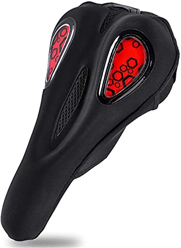 自転車サドル カバーシリコーンロードバイクソフトシートクッションカバー 滑り止めmtbマウンテンロードバイクコンフォートソフトシート 28x17 5cm ブラック その他スポーツ用品 の通販情報 No ユアガイド