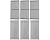 EasiBBQ Cast Iron Grill Grates and Stainless Steel Emitter Plates for Charbroil Commercial Infrared 3 Burner 463242516 463242515 466242515 466242615 463243016 463367516 463367016 466242516 463342620