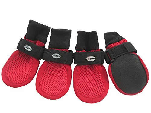 Hipaw Waterproof Dog Boots Paw Protector Dog Boots For Rain | Desertcart  Cyprus