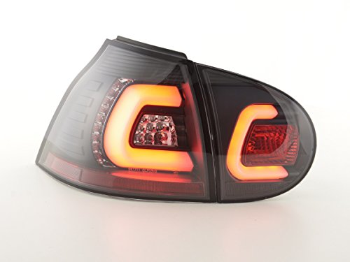 Feux arrière LED FK Automotive FKRLXLVW13027 noirs pour tuning automobile