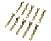 Produktbild 10x Junior Timer Kontakte Stecker ISO Quadlock Flachstecker male PIN Pins Auto