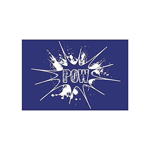 RAYHER Stencil Pow, DIN A5, Gomma, Blu, 2.6 x 1.61...