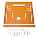Cutting Machine Base Plate 28x25cm Base Plate Easy Installation Woodworking Insert Bottom Plate for 4 Inch Motor