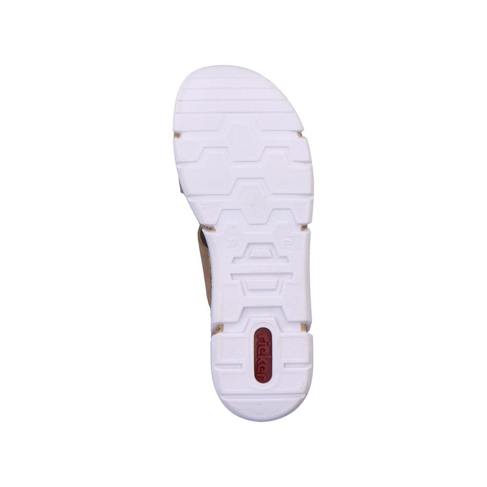 Rieker Femme Chaussures Basses V2392, Dame Mocassin,Chaussons