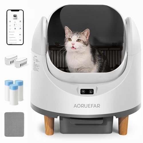 猫 トイレ 自動 全自動猫トイレ 革新屋根なしオープン＆広々設計 二重脱臭 多頭飼い対応 11つのセンサー搭載 お手入れ簡単 安全 スケジュール清掃 静音 猫砂節約 体重管理 遠隔操作可能 IOS/Android対応