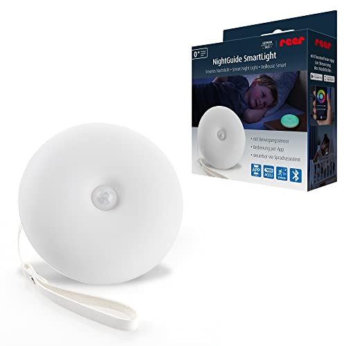 reer NightGuide SmartLight smartes Bluetooth Nachtlicht für Kinder,...