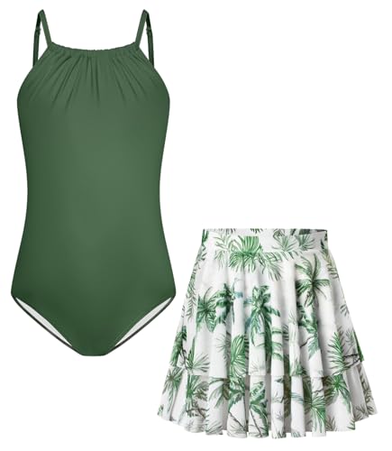 GRACE KARIN Kinder Mädchen Schwimmanzug Zweiteiler...