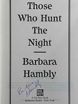Hardcover Those Who Hunt The Night Book