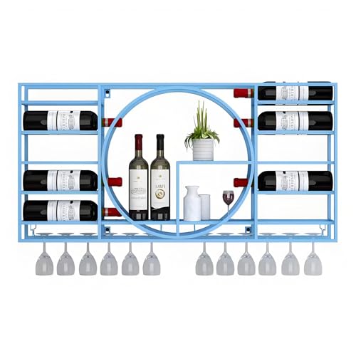 Étagère à vin flottante compacte pour ranger les petits espaces - 2