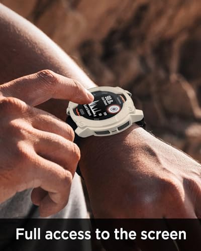 Carcasa Garmin Instinct 3 Solar 50mm Miimall funda protectora anticolisión resistente a arañazos 5