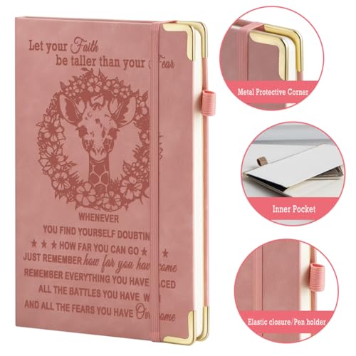 Journal A5 ligné avec poche intérieure pour ne plus perdre vos notes - 3
