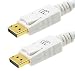 DP Cable (25FT) DisplayPort to DisplayPort Cable (25 Feet) 4K Resolution Ready (Latest Version) Gold Plated with Latches
