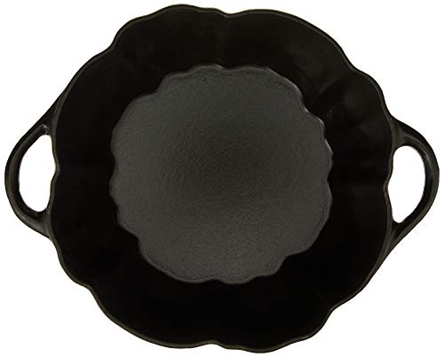 Image of Staub Cast Iron 3.5-qt Pumpkin Cocotte - Matte Black