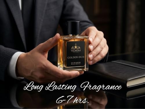 Image of Eau De Parfum 50 ml | Long Lasting Premium Fragrance Perfume Spray | Fresh Luxury Scent for Daily Wear Office Party Travel and Special Occasions (Golden Oud)