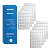 Fremouth 240 Count Orthodontic Wax for Braces, Individual Foil Wrapped for Instant Braces Irritation Relief - Medical Grade, Hypoallergenic & Latex-Free