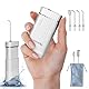 Kabellose tragbare Munddusche | Aquapik® Mini | Portable Water Flosser, IPX7 wasserdicht, 1200 Impulses/min (40–140 PSI), 21 Tage Akku (1100 mAh), 4 Düsen (Implantate & Zahnspangen) (Weiß)