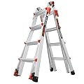 Little Giant Ladders, Velocity, M17, 9-15 foot, Multi-Position Ladder, Aluminum, Type 1A, 300 lbs weight rating, (15417-001)