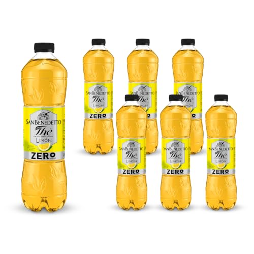 San Benedetto Thè Limón Zero 6 X 1,5L | Té Frío Sin Azúcar con Agua Mineral
