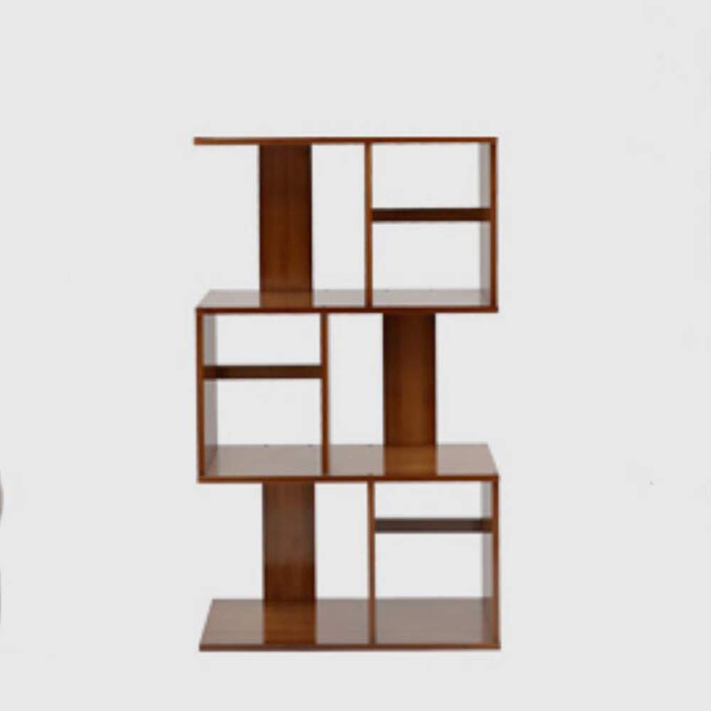 MU Estanterías para el hogar Estanterías Forma de bambú Unidad de Almacenamiento Cofre Estantería Estantería Armario Armario Muebles de Oficina en casa Bastidores 60 * 24.5 * 102Cm,(Tercer Piso) 60