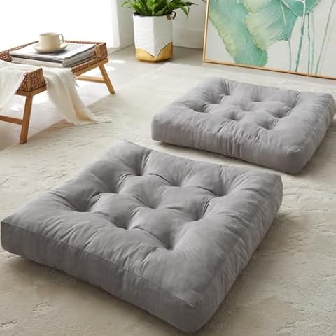 Quilmfoam Meditation Floor Pillow Set Cover