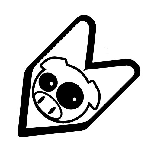 GADGETS WRAP Wall Decal Vinyl Sticker Wall Decoration - Wakaba Badge Subaru Pig Piggy