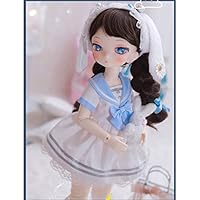 Amazon | 球体関節人形 1/4 BJDドール フルセット 日常風 メイク
