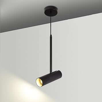 Pendant Spotlight Modern Drop Ceiling Accent Spot Lighting Indoor Adjustable Hanging Light Modern Directional Spotlights for Living Room Kitchen Island Bedroom Restaurant