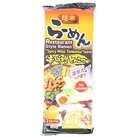 Restaurant Style Ramen "Spicy Miso Tonkotsu" Taste noodle 6.6 oz (Pack of 3) Cover
