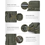 IDOGEAR Tactical Hydration Pack MOLLE Water Bladder Bag, Mini Backpack YKK Zipper Hiking Camping Outdoor Training Carrier - Image 5