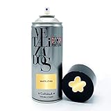 ➡️ PINTURA EN AEROSOL DE FÁCIL APLICACIÓN 1️⃣ Agitar enérgicamente el bote de spray 2️⃣ Aplicar el producto en varias capas. Rociar la pintura accionando el pulsador a una distancia de entre 15 y 25cm del objeto. 3️⃣ Limpiar la boquilla, para que los restos de producto en la misma no se sequen y pueda reutilizarse el spray. Para limpiar la boquilla todo lo que hay que hacer es apretar el pulsador con el spray boca Abajo hasta que solo salga gas.