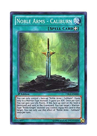 �V�Y�� �p��� CBLZ-EN000 Noble Arms - Caliburn �����J���o�[�� (�X�[�p�[���A) 1st Edition