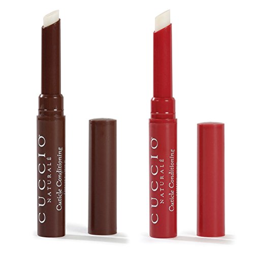 Bundle of 2 items: Cuccio Naturale Cuticle Conditioning Butter Stick Bundle (Milk & Honey and Pomegranate & Fig)