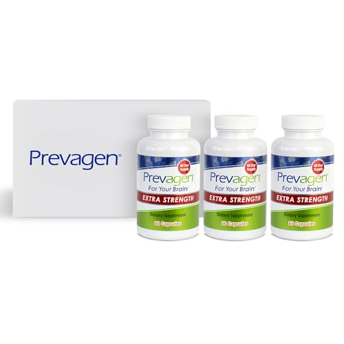 Image of Prevagen Extra Strength - 180 Capsules (6 Month Supply) | Formulated for Your Brain | 20mg of Apoaequorin Plus Vitamin D3