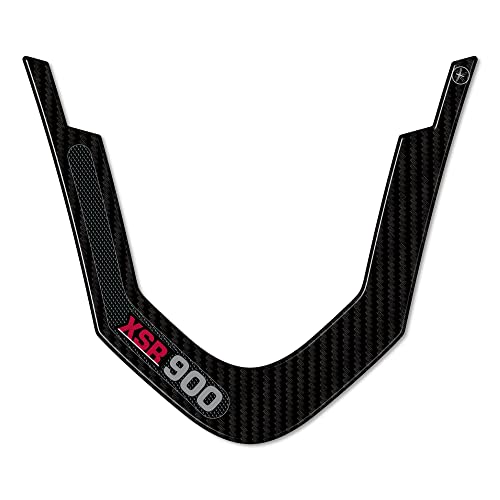 labelbike - Sticker 3D Resin Motorcycle Mudguard Fender Protection Compatible with Yamaha XSR900 2022-2023