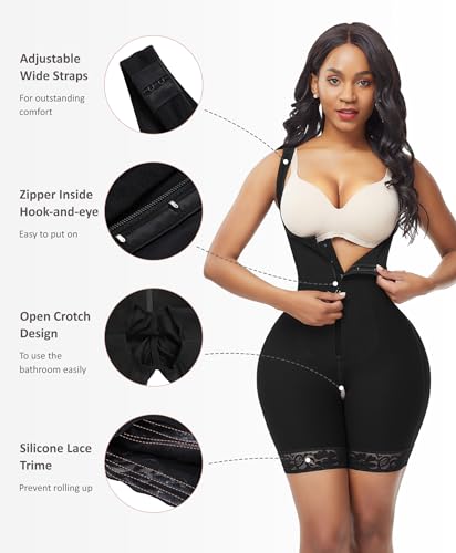 Feelingirl Fajas Colombianas Shapewear For Women Tummy Control Bbl Stage 2 Post Surgery Compression Body Shaper thumb #3