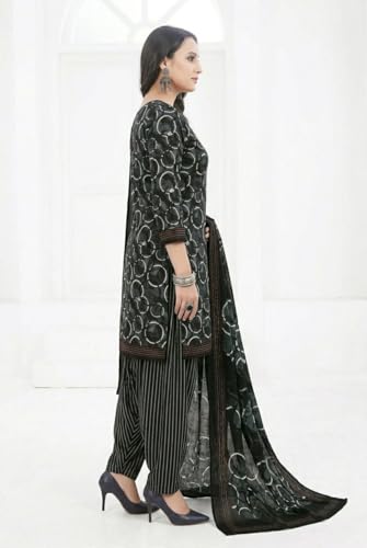 Image of Yashika Unstiched Crepe dress materials | Crepe Salwar Suit for women with dupatta | suit material for women unstitched