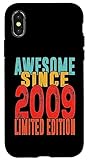 Photo Gallery custodia per iphone x/xs vintage awesome since 2009 15 years old 15th birthday Photo Gallery custodia per iphone x/xs vintage awesome since 2009 15 years old 15th birthday