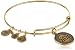 Alex and Ani "Sorority" Chi Omega Expandable Rafaelian Gold-Tone Wire Bangle Bracelet
