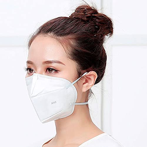 Image of RoboTouch Kronil KN95 Anti Pollution Mask Non-woven with Melt Blown Layer (Pack Of 10)