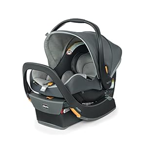 Chicco KeyFit 35 ClearTex Infant Car Seat and Base, Rear-Facing Seat for Infants 4-35 lbs., Includes Infant Head and…
