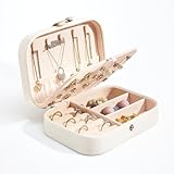 Bluelander Joyero, Alajero Organizador de Joyas para Anillos, Collares, Relojes, Pulseras y Aretes, Organizador de Joyeria...