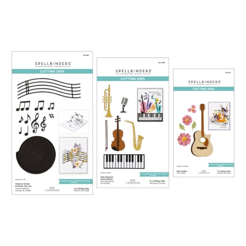 Paquete de instrumentos pequeños para personalizar álbumes de recortes e invitaciones