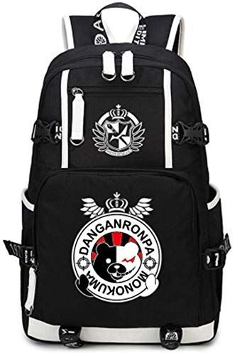Siawasey Anime Danganronpa Cosplay Backpack Daypack Bookbag Laptop School Bag
