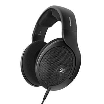 Sennheiser Consumer Audio Fones de ouvido audiófilos HD 560 S Over-The-Ear – Resposta de frequência neutra, tecnologia E.A.R. para amplo campo de som, fones de ouvido abertos, cabo destacável, (preto) (HD 560S)