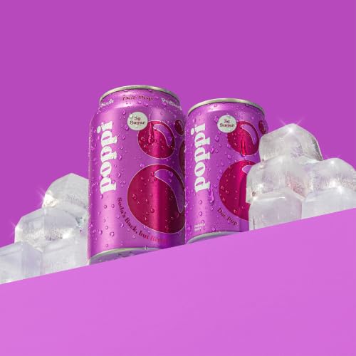 Poppi Prebiotic Soda, Doc Pop, 7.5 Fl Oz Mini Can, 24 Pack - image 3
