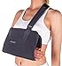 WEHR Arm Sling with Adjustable Hook and Loop Closure â€“ Comfortable Shoulder Brace for Dislocation, Subluxation, Sub-Acromial Decompression, Rotator Cuff Strains â€“ Breathable Terry Cloth Fabric (Large)