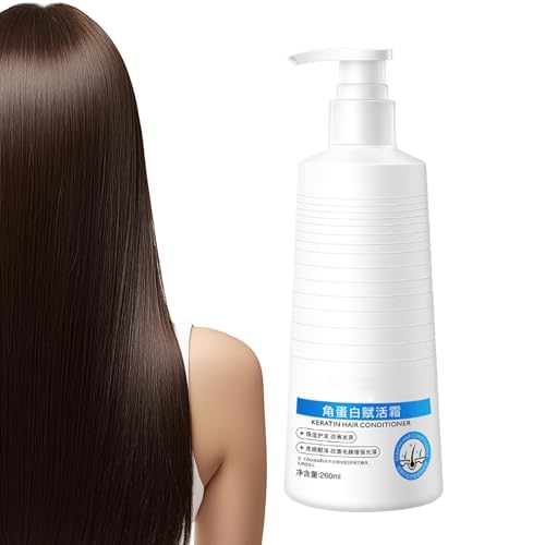 Acondicionador Para Cabello Rizado,Hidratante Intenso Sin Aclarado - Desenredante Sedoso Hidratante Sin Aclarado Para Cabello Dañado y Rizado Hombre Mujer Viaje