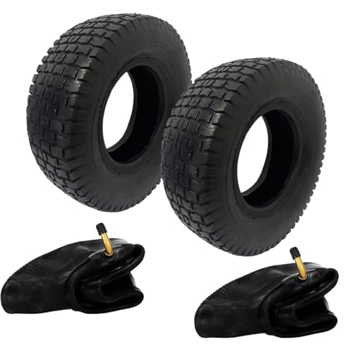 Vixzoid 2X Rasenmäherreifen mit Schlauch 13x5.00-6 4PR für Rasentraktoren Aufsitzmäher Vixzoid 2X Rasenmäherreifen mit Schlauch 13x5.00-6 4PR für Rasentraktoren Aufsitzmäher