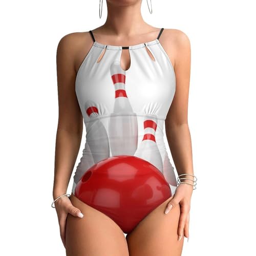 Maillot de bain une pièce rouge idéal pour vos vacances à la plage et journées piscine