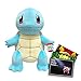 Lively Moments Pokemon XXL Plüschtier / Kuscheltier ca. 60 cm großes Schiggy und Exklusive GRATIS Grußkarte